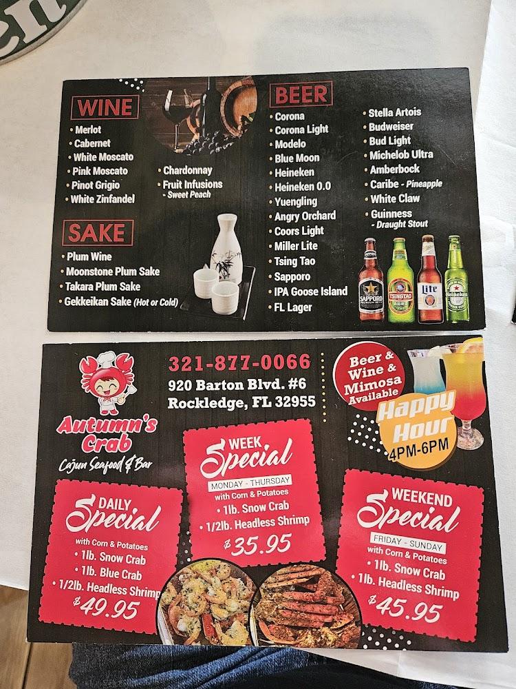 Autumn's Crab Menu image 4